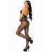 (SALE) Бодистокинг Leg Avenue Rhinestone Lace and Net Bodystocking OS Black - Фото №5