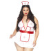 Костюм медсестры Leg Avenue Nightshift Nurse XL/XXL, платье, трусики, шапочка - Фото №1