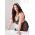 Костюм покоївки Leg Avenue Fantasy French Maid XL/XXL, сукня, трусики, пов’язка - Фото №3