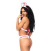 Костюм медсестры Leg Avenue Naughty Nurse, one size, боди и шапочка - Фото №2
