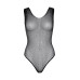 Leg Avenue Rhinestone fishnet bodysuit OS Black - Фото №5