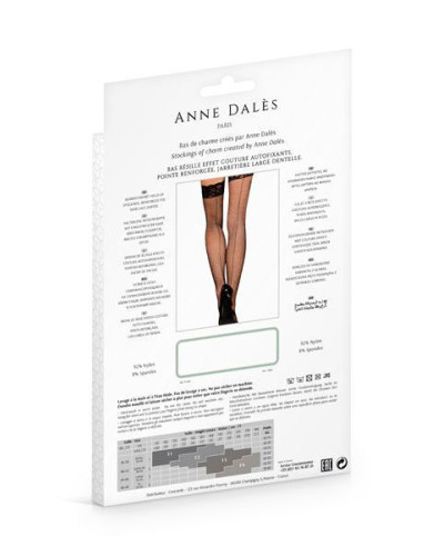Панчохи Anne De Ales CLOE T4 Black - Фото №3