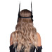 Повязка на голову с крыльями Leg Avenue Feather headband Black, перья и натуральная кожа - Фото №2