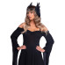 Повязка на голову с крыльями Leg Avenue Feather headband Black, перья и натуральная кожа - Фото №4