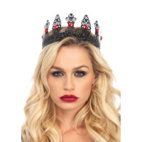 Філігранна корона з камінням Leg Avenue Filigree royal crown, метал