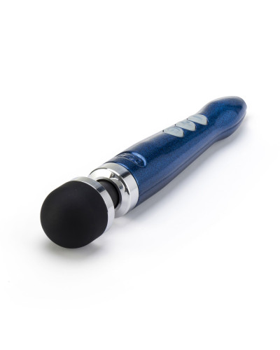 Вибромассажер DOXY Die Cast 3R - Blue Flame, очень мощный, перезаряжаемый, металлический корпус - Фото №2