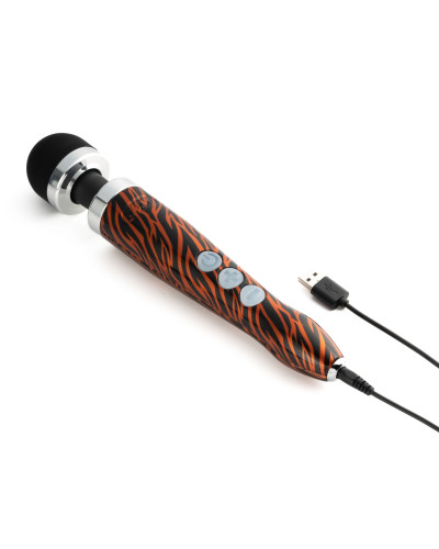 Вибромассажер DOXY Die Cast 3R - TIGER, очень мощный, перезаряжаемый, металлический корпус - Фото №2
