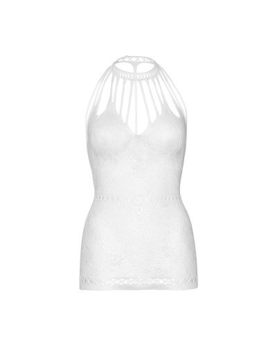 Ажурна сукня-сітка Leg Avenue Lace mini dress with cut-outs White, one size - Фото №7