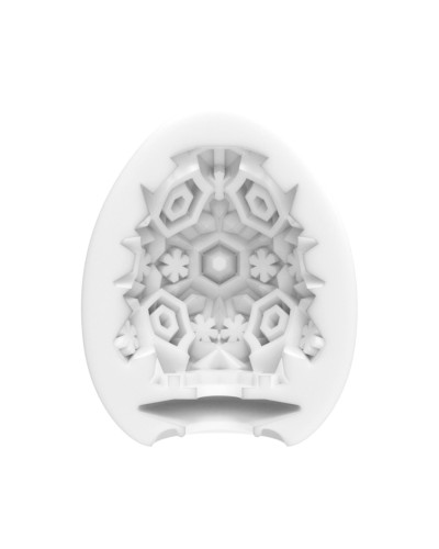 Мастурбатор-яйце Tenga Egg Snow Crystal з охолоджувальним лубрикантом - Фото №2