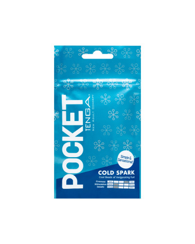 Мастурбатор TENGA Pocket Cold Spark - Фото №1