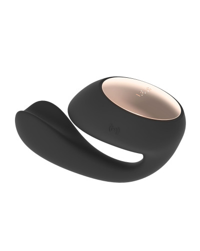 Смарт-вібратор LELO Ida Wave Black, вагінально-кліторальний, технологія WaveMotion, 2 мотори - Фото №1