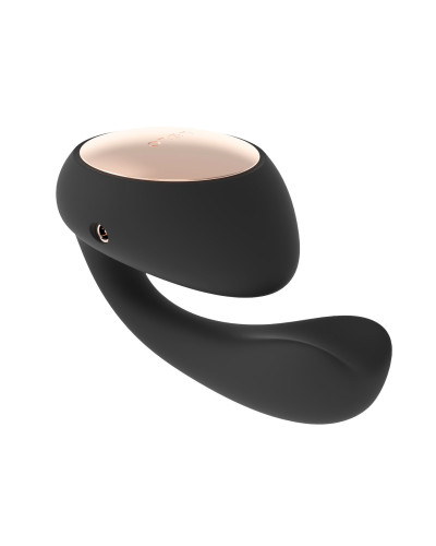 Смарт-вібратор LELO Ida Wave Black, вагінально-кліторальний, технологія WaveMotion, 2 мотори - Фото №4