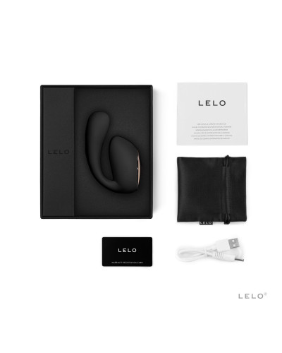Смарт-вібратор LELO Ida Wave Black, вагінально-кліторальний, технологія WaveMotion, 2 мотори - Фото №6