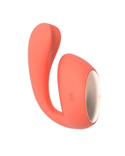 Смарт-вібратор LELO Ida Wave Coral Red, вагінально-кліторальний, технологія WaveMotion, 2 мотори - Фото №5