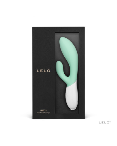 Вібратор-кролик LELO Ina 3 Seaweed, 10 режимів вібрації, потужний мотор - Фото №3