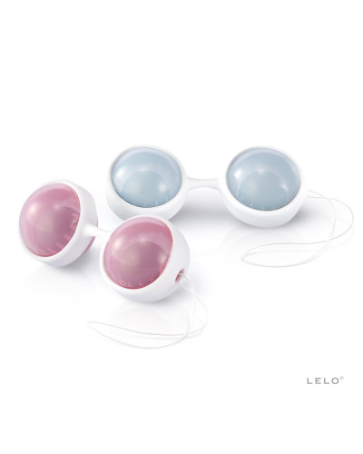Набір вагінальних кульок LELO Beads, діаметр 3,5 см, змінне навантаження, 2х28 та 2х37 г - Фото №1