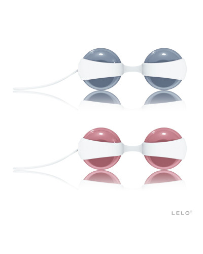Набір вагінальних кульок LELO Beads, діаметр 3,5 см, змінне навантаження, 2х28 та 2х37 г - Фото №2