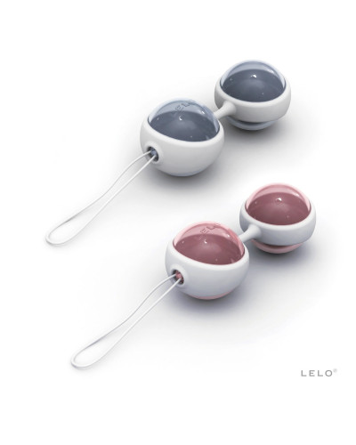 Набір вагінальних кульок LELO Beads, діаметр 3,5 см, змінне навантаження, 2х28 та 2х37 г - Фото №3