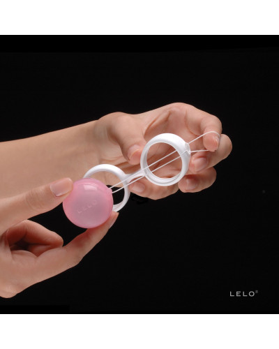 Набір вагінальних кульок LELO Beads, діаметр 3,5 см, змінне навантаження, 2х28 та 2х37 г - Фото №6