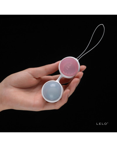 Набір вагінальних кульок LELO Beads, діаметр 3,5 см, змінне навантаження, 2х28 та 2х37 г - Фото №8