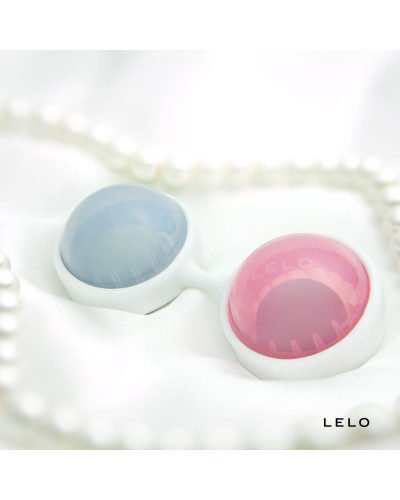 Набір вагінальних кульок LELO Beads, діаметр 3,5 см, змінне навантаження, 2х28 та 2х37 г - Фото №9