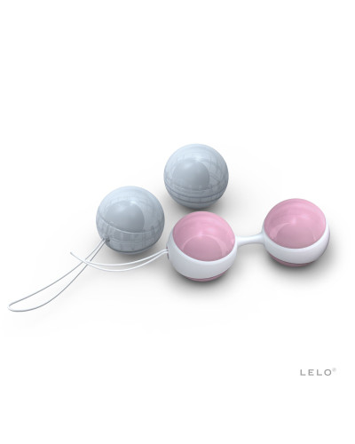 Набір вагінальних кульок LELO Beads Mini, діаметр 2,9 см, змінне навантаження, 2х28 та 2х37 г - Фото №1