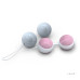 Набір вагінальних кульок LELO Beads Mini, діаметр 2,9 см, змінне навантаження, 2х28 та 2х37 г - Фото №1