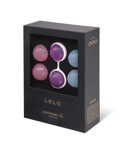 Набор вагинальных шариков LELO Beads Plus, диаметр 3,5 см, изменяемая нагрузка, 2х28, 2х37 и 2х60 г - Фото №5