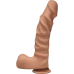 Фалоімітатор Doc Johnson The D - Ragin D - 9 Inch With Balls - ULTRASKYN - Caramel, діаметр 5,1 см - Фото №1