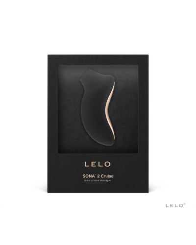 Звуковой стимулятор клитора LELO SONA 2 Black, 12 режимов - Фото №4