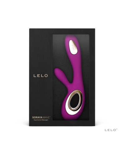 Вібратор-кролик LELO Soraya Wave Deep Rose, манливі рухи стовбура - Фото №8