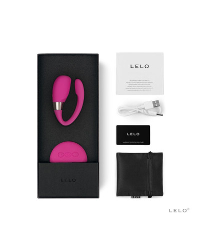 Вібратор для пар LELO Tiani 3 Cerise, 2 мотори, пульт ДК - Фото №2