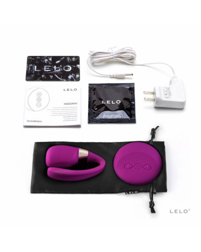 Вибратор для пар LELO Tiani 3 Deep Rose, 2 мотора, пульт ДУ - Фото №2