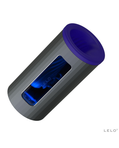 Смарт мастурбатор LELO F1S V2 Blue, вибрации, технология SENSONIC, игра в приложении - Фото №2