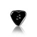 Вібратор для клітора з електростимуляцією Mystim Heart's Desire Black Edition - Фото №3