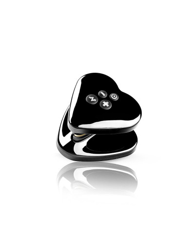 Вібратор для клітора з електростимуляцією Mystim Heart's Desire Black Edition - Фото №5
