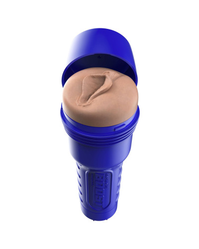 Мастурбатор-вагина Fleshlight Boost Bang Light Medium Flesh, плавающие кольца Turbo Tech - Фото №2