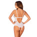 Еротичне напівпрозоре боді Obsessive Heavenlly crotchless teddy XL/2XL, з доступом - Фото №2