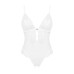 Еротичне напівпрозоре боді Obsessive Heavenlly crotchless teddy XL/2XL, з доступом - Фото №3