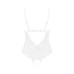 Еротичне напівпрозоре боді Obsessive Heavenlly crotchless teddy XL/2XL, з доступом - Фото №4