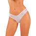 Полупрозрачные трусики Obsessive Heavenlly panties XS/S, открытые ягодицы - Фото №1