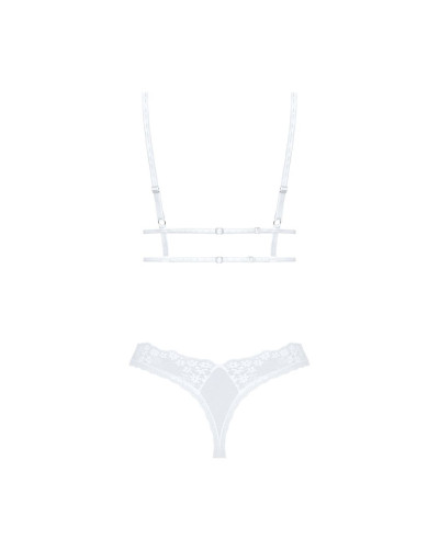 Еротичний комплект Obsessive Heavenlly 2-pcs set XL/2XL, бюстгальтер і танга - Фото №4