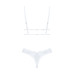Еротичний комплект Obsessive Heavenlly 2-pcs set XL/2XL, бюстгальтер і танга - Фото №4