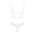 Эротический комплект Obsessive Heavenlly 2-pcs cupless set M/L, открытая грудь, с доступом - Фото №4