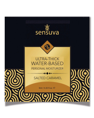 Пробник Sensuva - Ultra–Thick Water-Based Salted Caramel (6 мл) - Фото №1