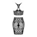 (SALE) Еротичний напівпрозорий комплект Obsessive K101 top & skirt S/M/L, топ, спідниця - Фото №4
