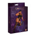 Бодістокінг Moonlight Plus Model 02 XL-XXXL Black, з доступом, імітація пояса для панчіх - Фото №6