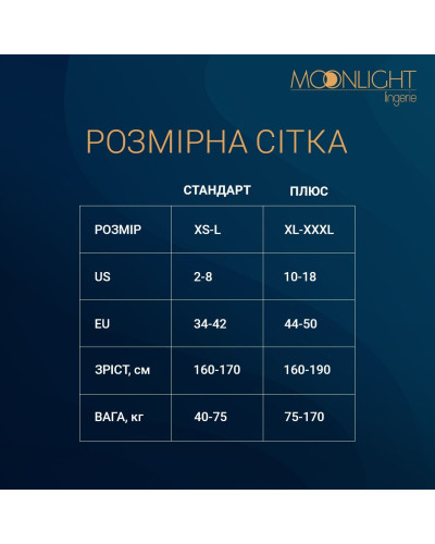 Бодистокинг Moonlight Plus Model 04 XL-XXXL Black, с доступом - Фото №6