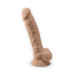 Фаллоимитатор с вибрацией SilexD Vetus Vibro Flesh (MODEL 1 size 8in) + LRS, двухслойный, диам.4,2см - Фото №2