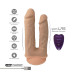 Подвійний фалоімітатор з вібрацією SilexD Double Gusto Vibro Flesh (Model 1 size 8" & 7") + LRS, діа - Фото №4